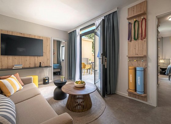 Sunny Porec Residence by Valamar - Wohnbeispiel Suite für 4 plus 2 Residence (Zimmercodierung OB1)