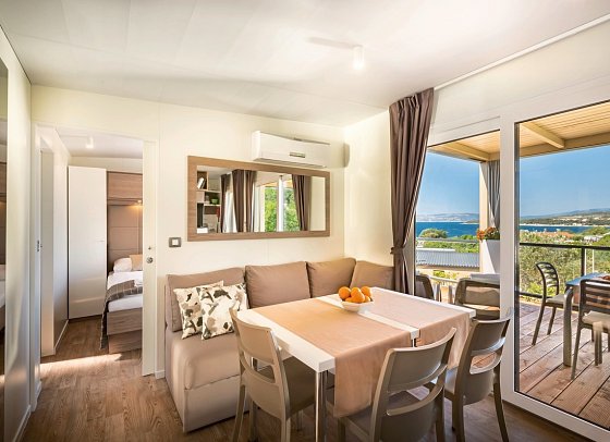 Valamar Camping Krk - Wohnbeispiel Bella Vista Home für 4+2 (Zimmercodierung CB2)