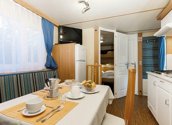 Camping Ca'Pasquali Village - Wohnbeispiel Residence Gold Holidays (Zimmercodierungen CB1 & CB2)