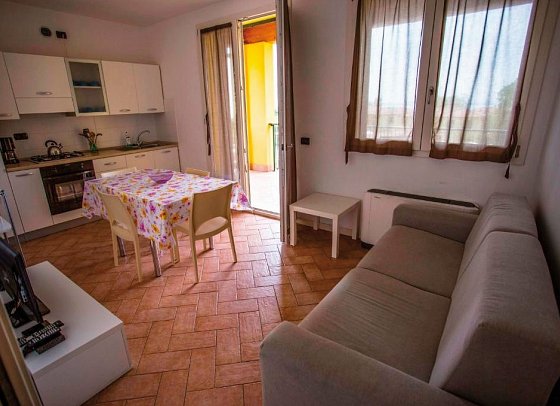 Residence Karina - Wohnbeispiel Appartement 2 Schlafzimmer (Zimmercodierung OB2)