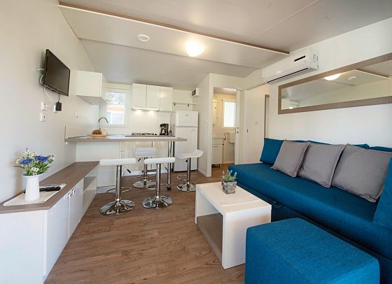 Camping Paklenica - Mobile Home - Wohnbeispiel Mobilheim Dalmacija (Zimmercodierung CB1)