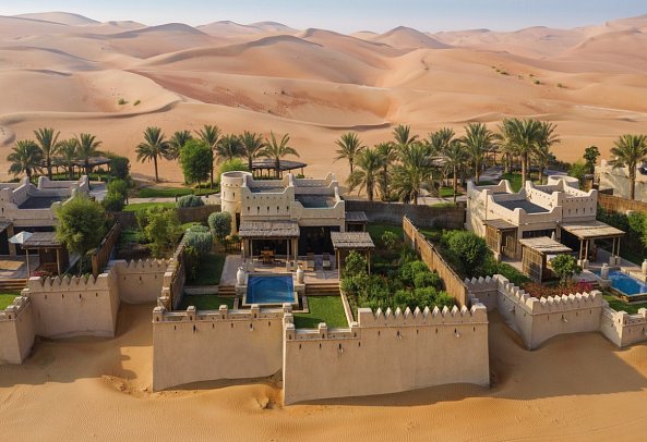 Anantara Qasr Al Sarab Desert Resort - Wohnbeispiel One Bedroom Pool Villa (Zimmercodierung VBP)