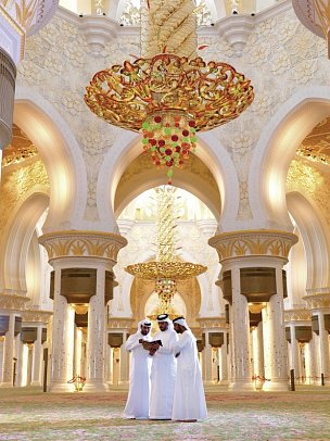 Stopover Programm Abu Dhabi Kompakt - Sheikh Zayed Moschee