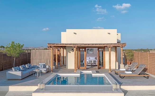 Anantara Al Yamm Villa Resort - Wohnbeispiel Two Bedroom Pool Villa (Zimmercodierung VBP)