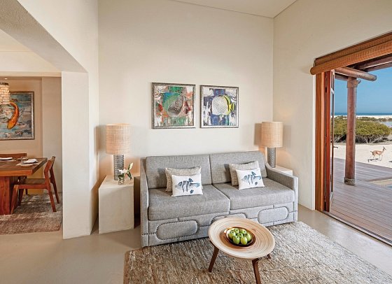 Anantara Al Yamm Villa Resort - Wohnbeispiel One Bedroom Beach Pool Villa (Zimmercodierung VB4)
