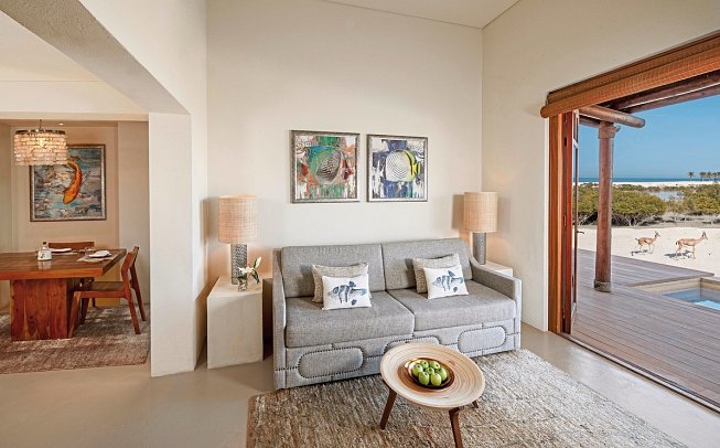 Anantara Al Yamm Villa Resort - Wohnbeispiel One Bedroom Beach Pool Villa (Zimmercodierung VB4)