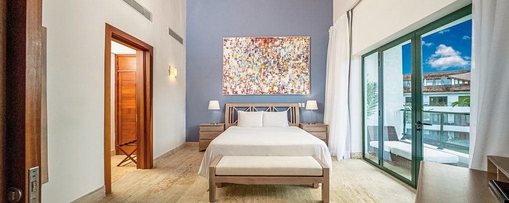 Sublime Samaná Hotel & Residences - Wohnbeispiel One Bedroom Suite (Zimmercodierung AB1)