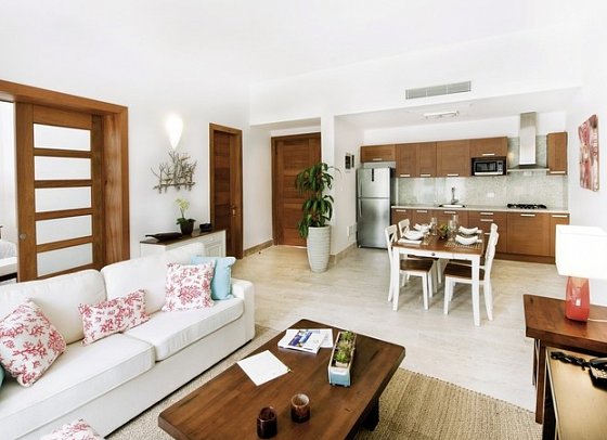 Sublime Samaná Hotel & Residences - Wohnbeispiel One Bedroom Suite (Zimmercodierung AB1)
