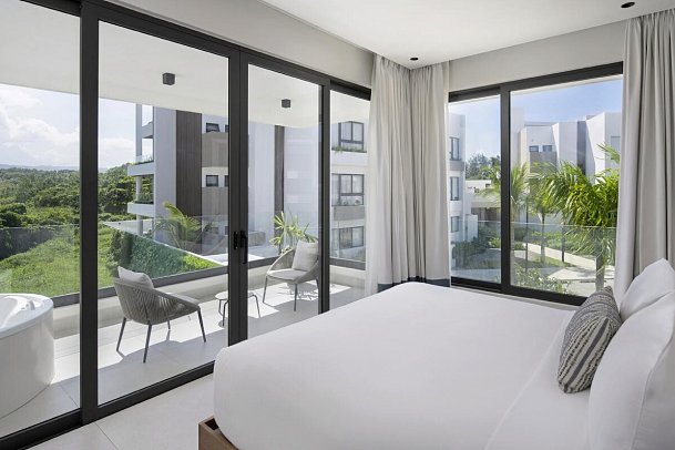 Donoma Las Terrenas Beach Hotel & Spa, Autograph Collection - Wohnbeispiel Junior Suite Tub (Zimmercodierung JB2)