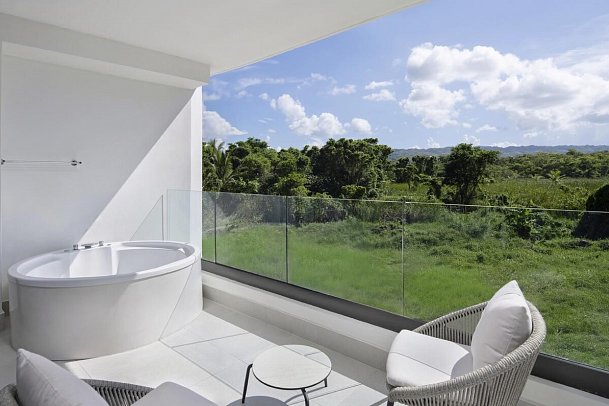 Donoma Las Terrenas Beach Hotel & Spa, Autograph Collection - Wohnbeispiel Junior Suite Tub (Zimmercodierung JB2)