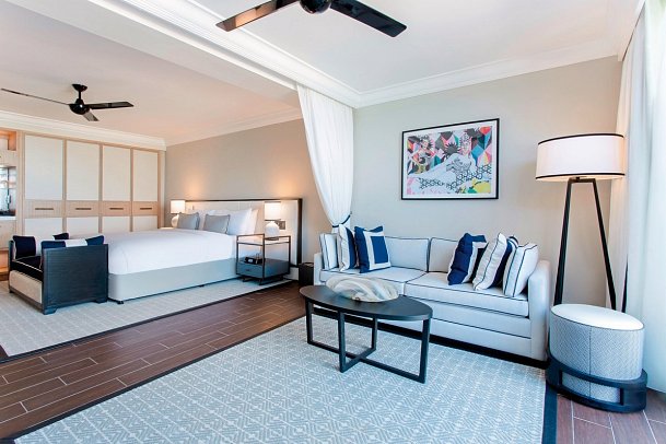 Fairmont Royal Pavilion - Wohnbeispiel Beachfront Suite (Zimmercodierung WBC)