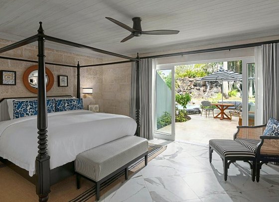 Colony Club, a Luxury Collection Resort, Barbados - Wohnbeispiel Luxury Swim-Up Poolside (Zimmercodierung UB3)