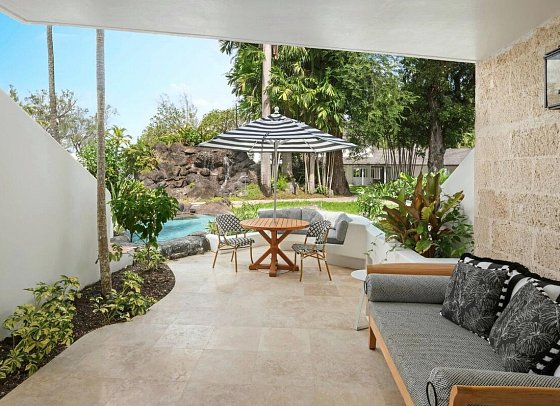 Colony Club, a Luxury Collection Resort, Barbados - Wohnbeispiel Luxury Swim-Up Poolside (Zimmercodierung UB3)