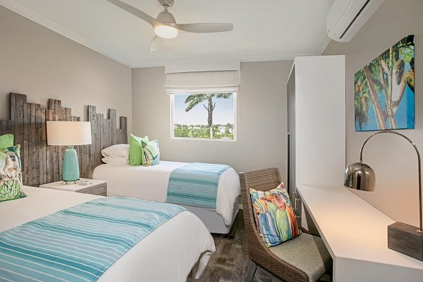 Sea Breeze Beach House - Wohnbeispiel Luxury Two Bedroom Oceanview (Zimmercodierung UB4)