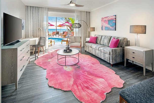 O2 Beach Club & Spa - Wohnbeispiel Luxury Juniorsuite Swim Up (Zimmercodierung JB2)