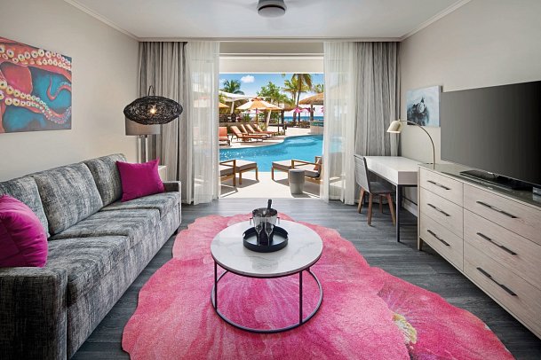 O2 Beach Club & Spa - Wohnbeispiel Luxury Juniorsuite Swim Up (Zimmercodierung JB2)