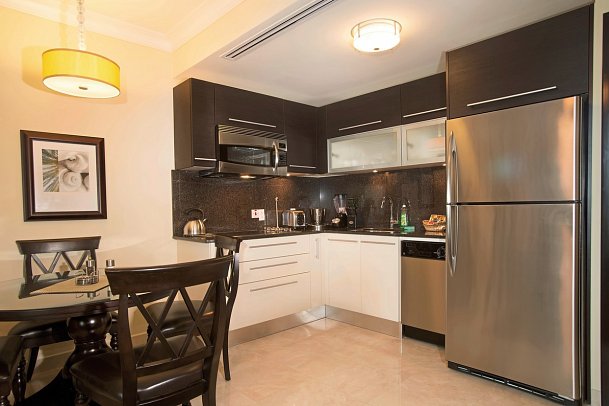 O2 Beach Club & Spa - Wohnbeispiel Luxury 1 Bedroom Oceanfront Suite (Zimmercodierung WBO)