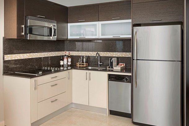 O2 Beach Club & Spa - Wohnbeispiel Concierge One Bedroom Suite Oceanfront (Zimmercodierung WB1)