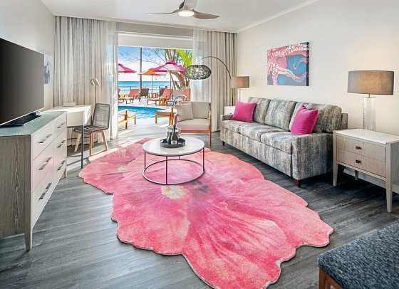O2 Beach Club & Spa - Wohnbeispiel Luxury Juniorsuite Swim Up (Zimmercodierung JB2)