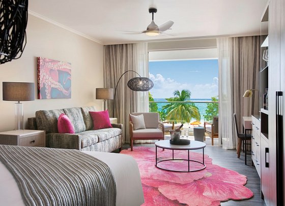 O2 Beach Club & Spa - Wohnbeispiel Luxury Juniorsuite Oceanfront (Zimmercodierung JB3)