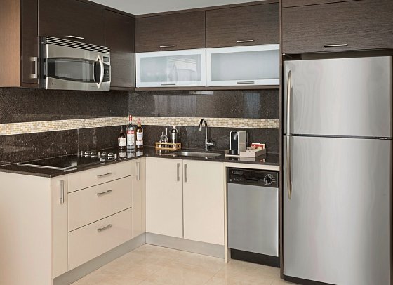 O2 Beach Club & Spa - Wohnbeispiel Concierge One Bedroom Suite Oceanfront (Zimmercodierung WB1)