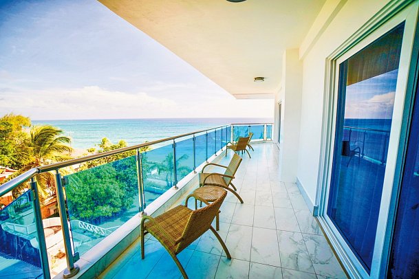 The Abidah by Accra Barbados - Wohnbeispiel Oceanfront Grand Two Bedroom Suite (Zimmercodierung WB1)