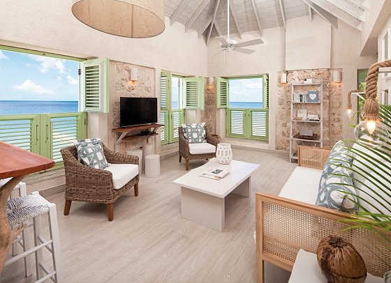 Little Good Harbour - Wohnbeispiel Two Bedroom Oceanfront Suite (Zimmercodierung WBO)