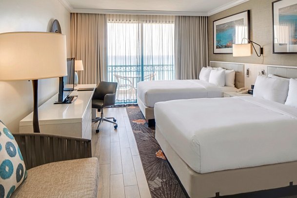 Hilton Barbados Resort - Wohnbeispiel Oceanview (Zimmercodierung U1M)