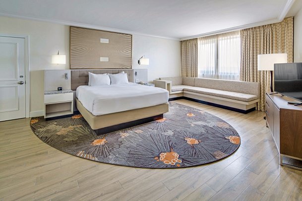 Hilton Barbados Resort - Wohnbeispiel Premium Corner Room (Zimmercodierung UM1)