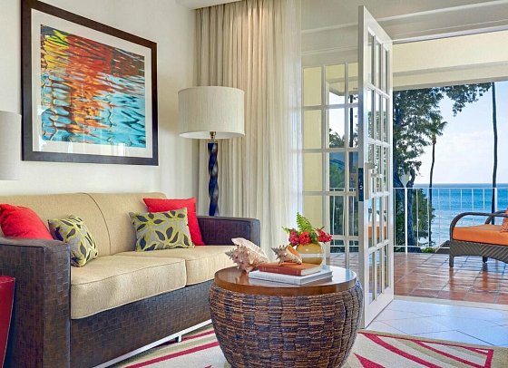 Tamarind, Barbados, An Autograph Collection All Inclusive Resort - Wohnbeispiel One Bedroom Suite Oceanfront (Zimmercodierung ABO)
