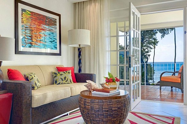 Tamarind, Barbados, An Autograph Collection All Inclusive Resort - Wohnbeispiel One Bedroom Suite Oceanfront (Zimmercodierung ABO)