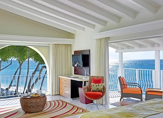 Tamarind, Barbados, An Autograph Collection All Inclusive Resort - Wohnbeispiel Juniorsuite Oceanview (Zimmercodierung JBM)