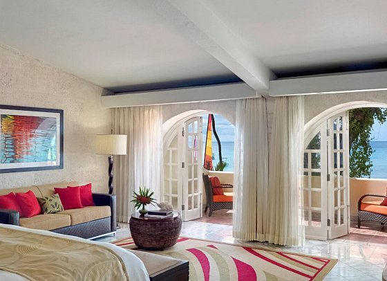 Tamarind, Barbados, An Autograph Collection All Inclusive Resort - Wohnbeispiel Juniorsuite Oceanview (Zimmercodierung JBM)