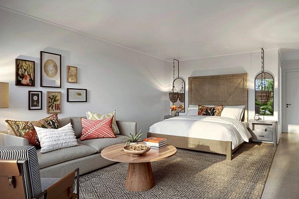 Tamarind, Barbados, An Autograph Collection All Inclusive Resort - Wohnbeispiel Juniorsuite Poolview (Zimmercodierung JBP)