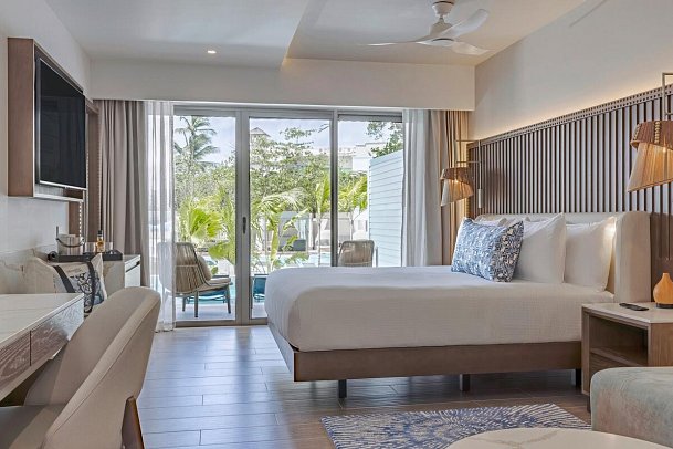 Royalton Vessence Barbados, an Autograph Collection All-Inclusive Resort - Adult-Oriented - Wohnbeispiel Luxury Junior Suite Swim Out with Butler (Zimmercodierung JLQ)