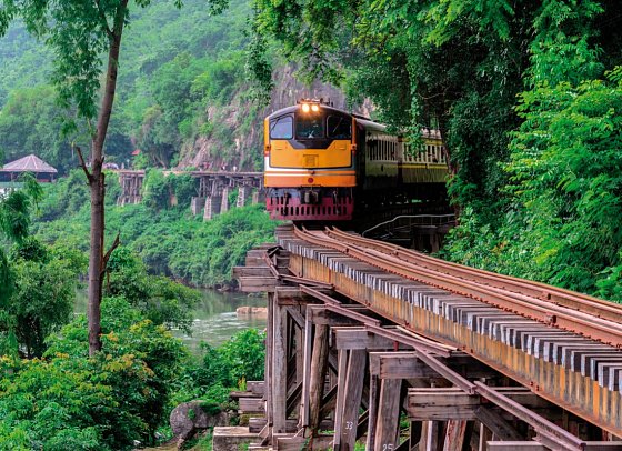 Highlights um Bangkok (Gruppenreise) - Thailand-Burma-Eisenbahn, Kanchanaburi