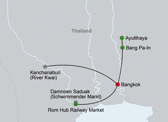 Highlights um Bangkok (Gruppenreise)