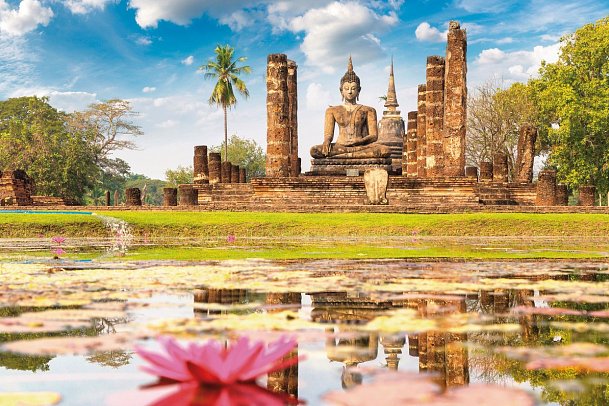 Nord-Thailand Kaleidoskop (mit Baden) - Geschichtspark Sukhothai