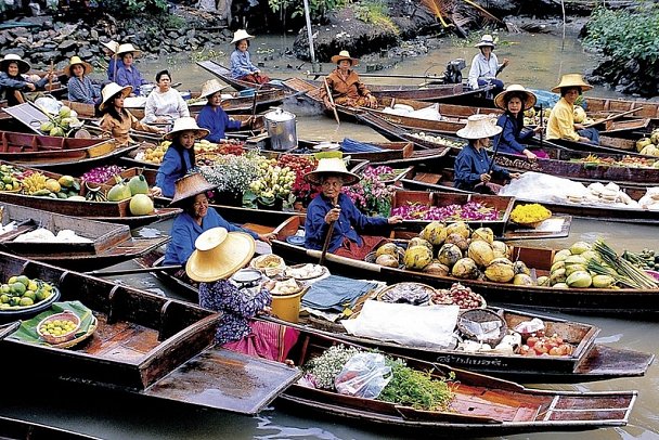 Nord-Thailand Kaleidoskop (Gruppenreise, ohne Bangkok) - Schwimmender Markt