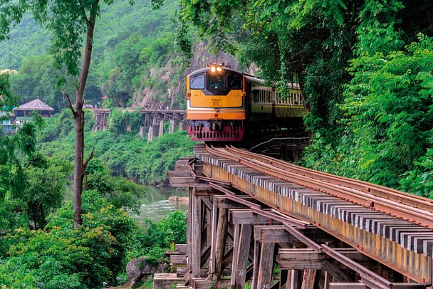 Highlights um Bangkok (Privatreise) - Thailand-Burma-Eisenbahn, Kanchanaburi