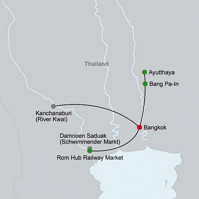 Highlights um Bangkok (Privatreise)