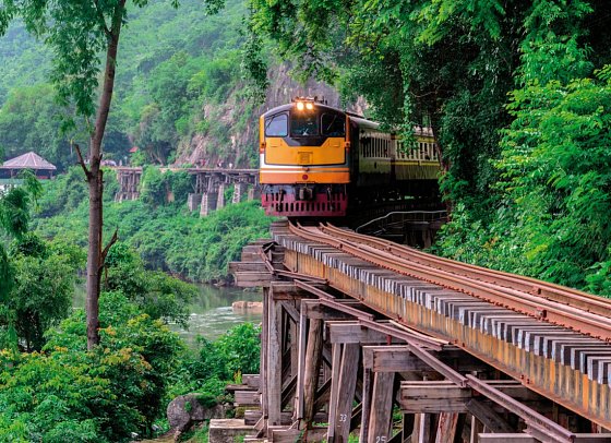 Highlights um Bangkok (Privatreise) - Thailand-Burma-Eisenbahn, Kanchanaburi