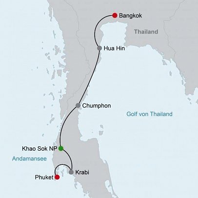 Auf in den Süden (Privatreise)