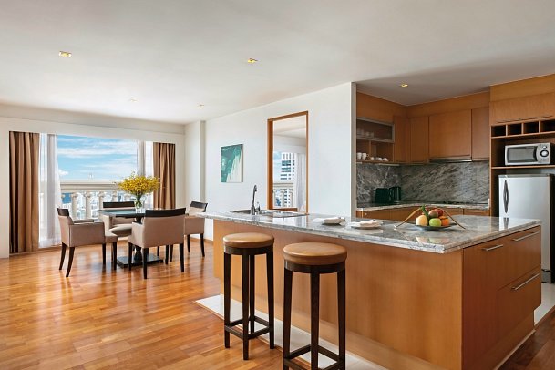 Tower Club at Lebua - Wohnbeispiel Tower Club Suite 2 Bedroom with Lounge (Zimmercodierung WL3)