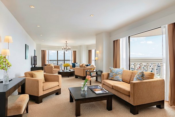 Tower Club at Lebua - Wohnbeispiel Tower Club Suite 2 Bedroom with Lounge (Zimmercodierung WL3)