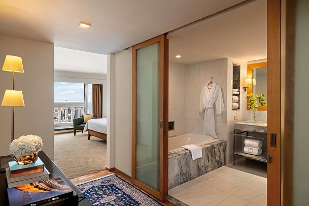 Tower Club at Lebua - Wohnbeispiel Tower Club Suite 3 Bedroom with Lounge (Zimmercodierung WL4)