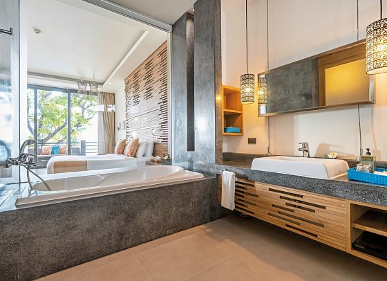 Sai Kaew Beach Resort - Wohnbeispiel Deluxe Premier (Zimmercodierung UM2)
