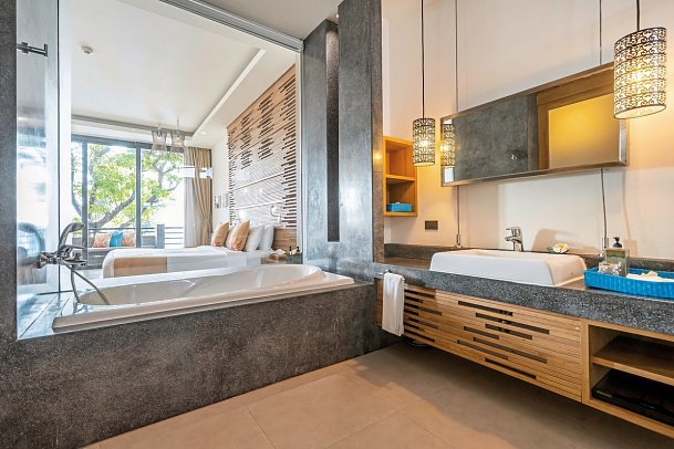 Sai Kaew Beach Resort - Wohnbeispiel Deluxe Premier (Zimmercodierung UM2)