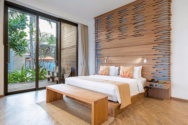 Sai Kaew Beach Resort - Wohnbeispiel Beachfront Villa (Zimmercodierung VBO)