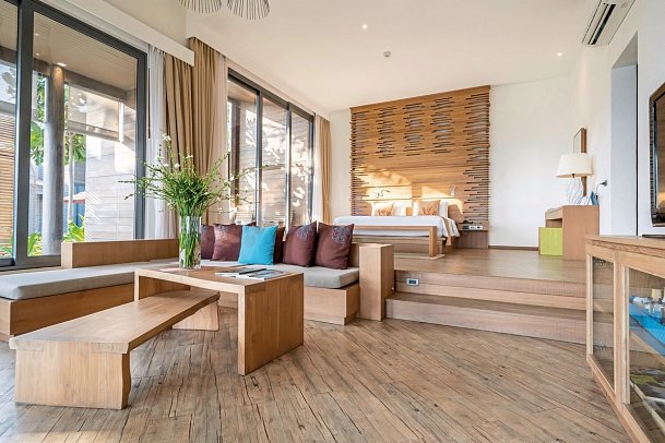 Sai Kaew Beach Resort - Wohnbeispiel Beachfront Villa (Zimmercodierung VBO)